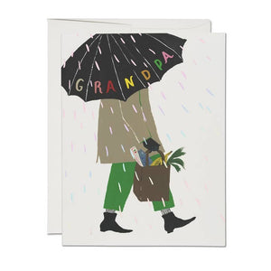 Grandpa's Umbrella Father's Day Card - Tigertree