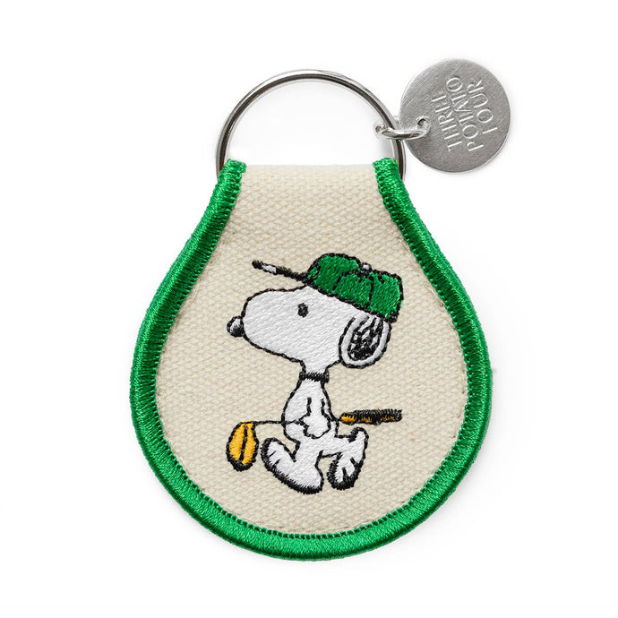 Snoopy Golf Patch Keychain - Tigertree