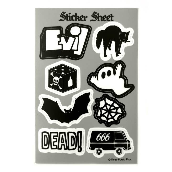 Halloween Sticker Sheet