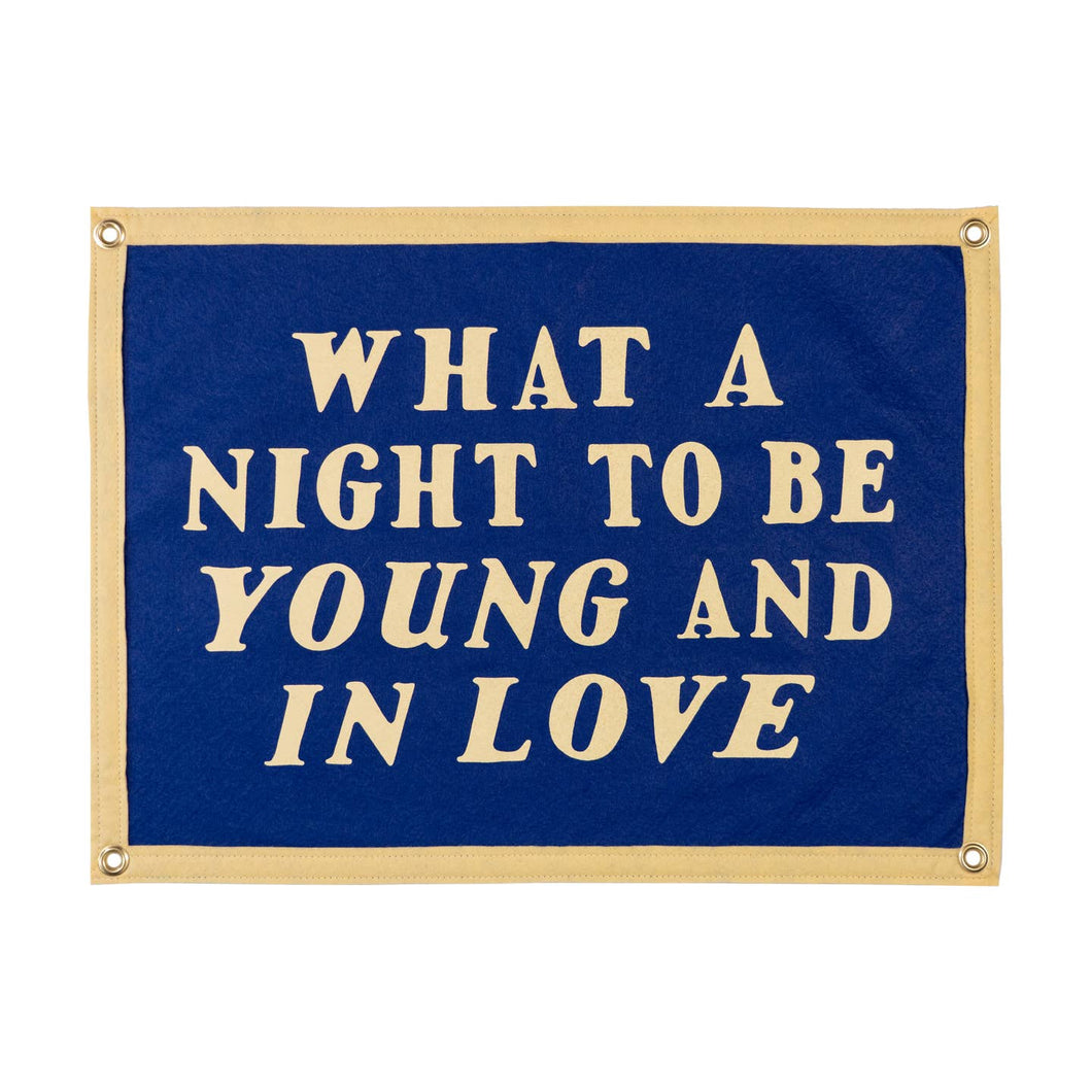 Young and In Love Camp Flag