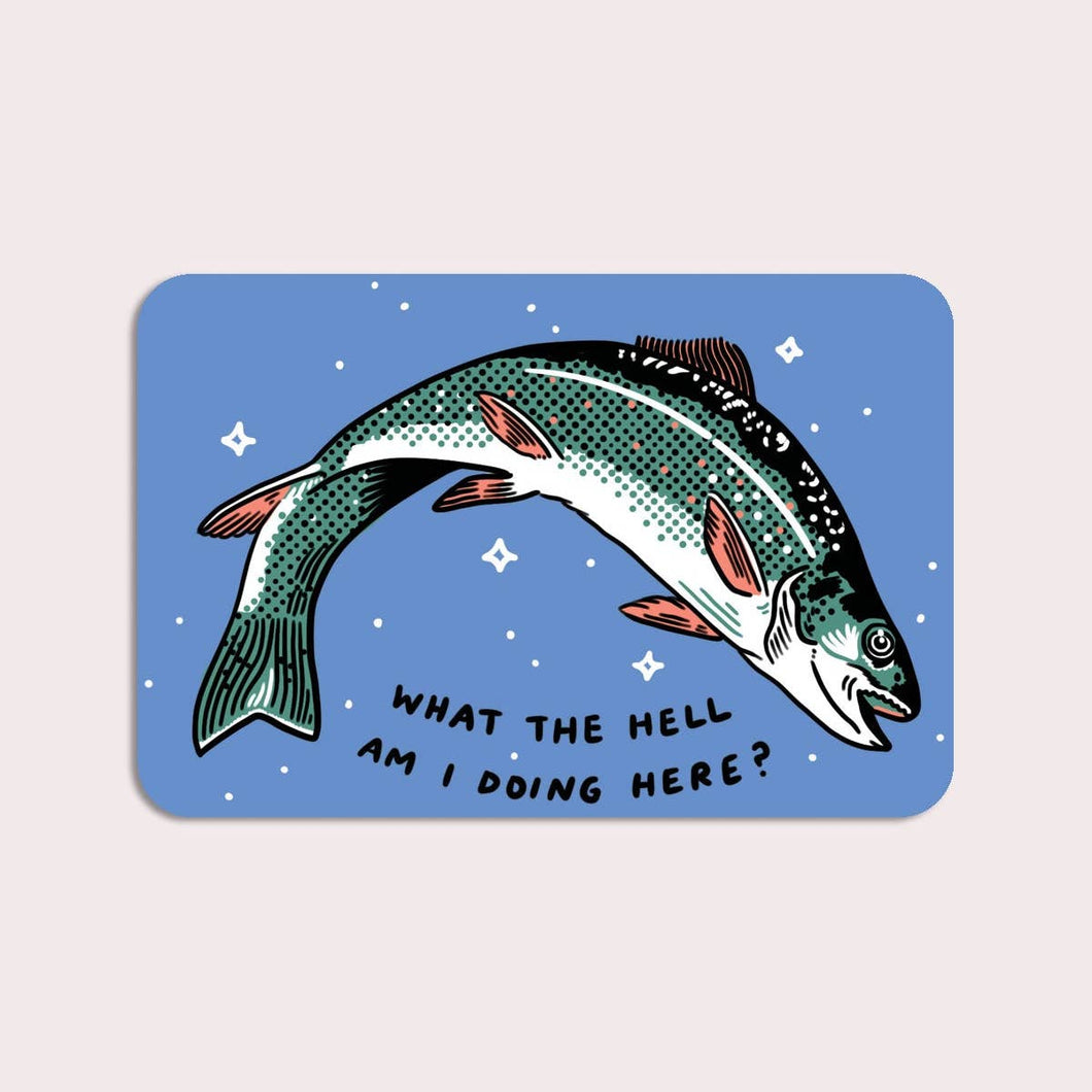 What The Hell Sticker - Tigertree