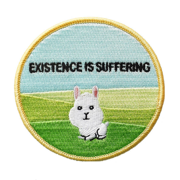 Existence is Suffering Embroidered Patch - Tigertree
