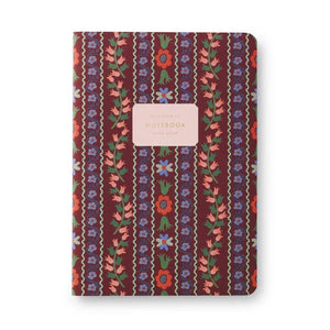 Posy Stitched Notebooks S/3