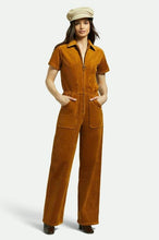 Load image into Gallery viewer, Utility Jumpsuit - Golden Brown Cord
