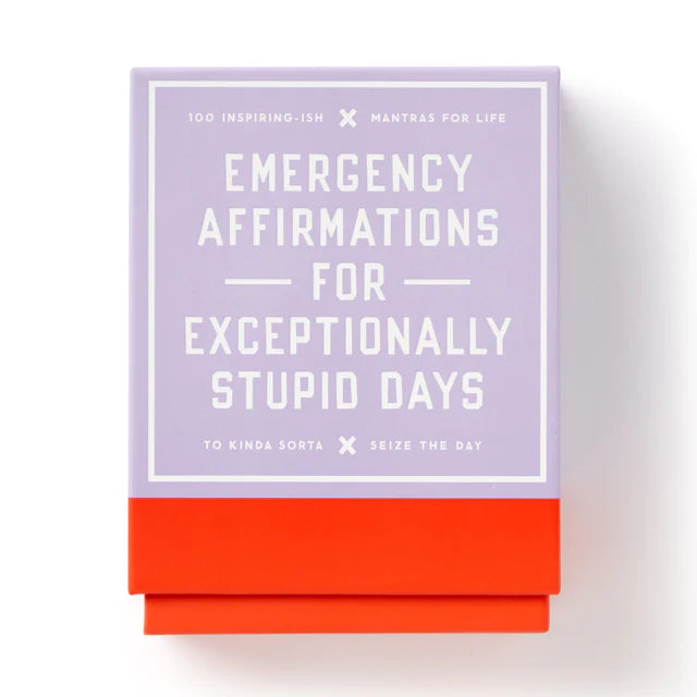 Emergency Affirmations Card Deck - Tigertree