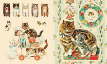 Load image into Gallery viewer, Cynthia Hart's Victoriana Cats: The Sticker Book: 300 Enchanting Stickers
