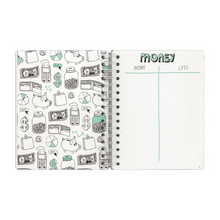 Load image into Gallery viewer, Julia Rothman More/Less Journal Guided Journal
