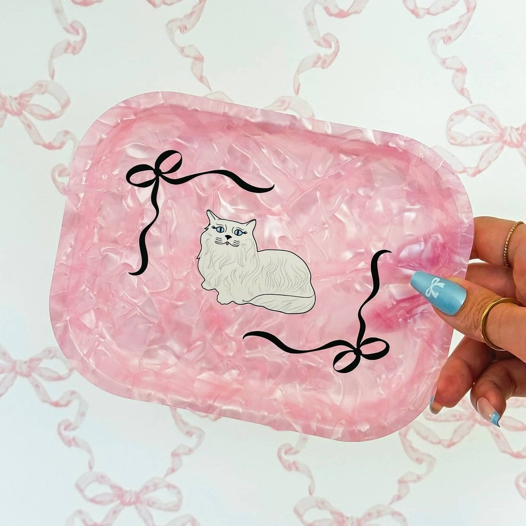 Miss Kitty Acrylic Tray