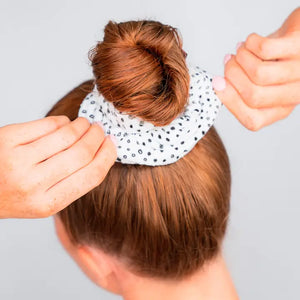 Towel Scrunchie 2 Pack- Micro Dot