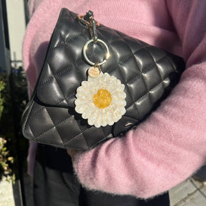 Daisy Bag Charm & Keychain