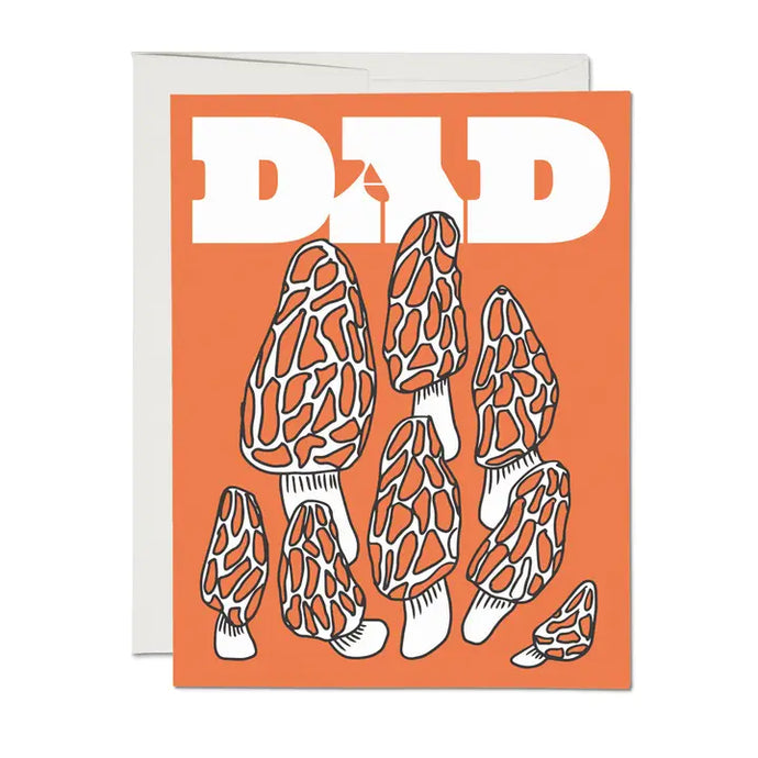 Dad Morels Father's Day Card - Tigertree