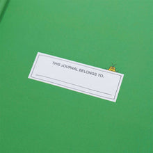 Load image into Gallery viewer, Lowly Worm Garden Embroidered Journal
