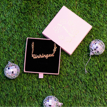 Load image into Gallery viewer, Unhinged Nameplate Necklace
