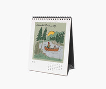 Load image into Gallery viewer, 2026 Travel Sketchbook Desk Calendar
