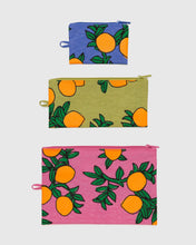 Load image into Gallery viewer, Flat Pouch Set - Orange Trees - Tigertree
