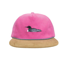 Load image into Gallery viewer, Loon Corduroy Hat- Hot Pink
