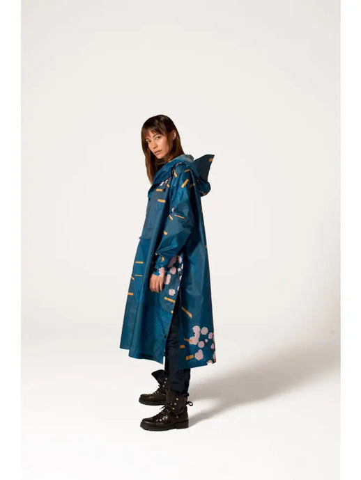 Rain Poncho - Japanese Blossom - Tigertree
