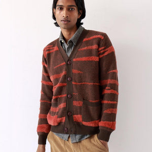 Buckley Cardigan - Fluffy Brown