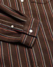 Load image into Gallery viewer, Classic Shirt - Kuki Stripe Brown
