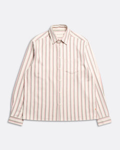 Classic Shirt - Kuki Stripe White