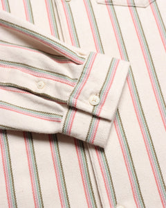 Classic Shirt - Kuki Stripe White