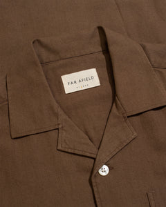 Hiro LS Shirt Brown