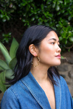 Load image into Gallery viewer, Alma Hoops- 18K Gold Plated
