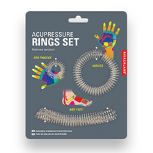 Load image into Gallery viewer, Acupressure Rings Set (Finger, Wrist, and Feet)
