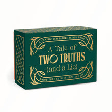 Load image into Gallery viewer, A Tale of Two Truths (and a Lie): A Classic Literature Trivia Game - Tigertree
