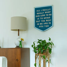 Load image into Gallery viewer, All I Want Camp Flag - Tigertree
