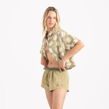 Load image into Gallery viewer, Bless Up Cropped Dusty Olive - Tigertree
