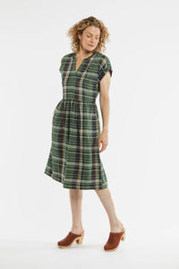 Ira Dress - Arcadia Plaid