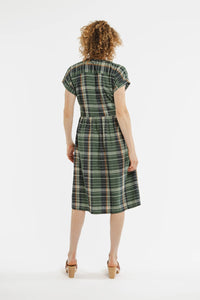 Ira Dress - Arcadia Plaid