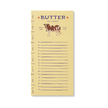 Load image into Gallery viewer, Butter Not Forget Market Pad
