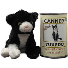 Load image into Gallery viewer, Buttons the Canned Tuxedo Cat - Tigertree
