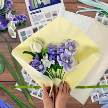 Load image into Gallery viewer, DIY Chenille Flower Bouquet Kit - Purple Mix - Tigertree
