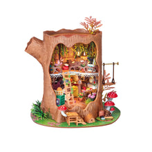 Load image into Gallery viewer, DIY Miniature House Kit: Fairytale Tree House - Tigertree
