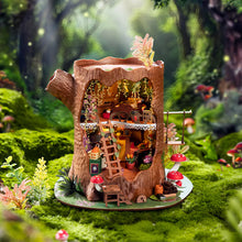Load image into Gallery viewer, DIY Miniature House Kit: Fairytale Tree House - Tigertree
