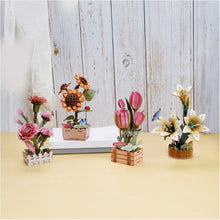 Load image into Gallery viewer, DIY Wooden Puzzle Kit: Lily Bloom Kit - Tigertree
