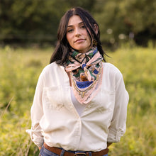Load image into Gallery viewer, Dandy Screenprinted Bandana - 22" - Tigertree
