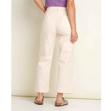 Load image into Gallery viewer, Earthworks Wide Leg Crop Pant - Salt
