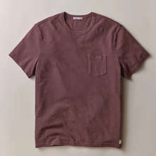 Load image into Gallery viewer, Luxe Slub Pocket Tee - Java
