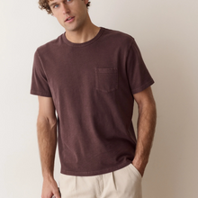 Load image into Gallery viewer, Luxe Slub Pocket Tee - Java
