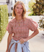 Load image into Gallery viewer, Gigi Smocked Dress - Autumn Check

