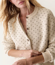 Load image into Gallery viewer, Iris Crewneck Cardigan - Oatmeal &amp; Olive
