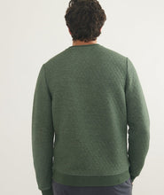 Load image into Gallery viewer, Corbet Quilted Crewneck- Olive - Tigertree
