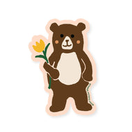 Flower Bear Sticker - Tigertree
