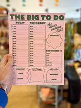 Load image into Gallery viewer, The Big To Do Daily Notepad - Tigertree
