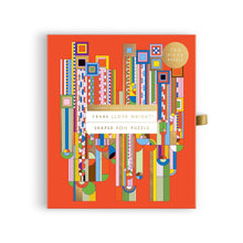 Load image into Gallery viewer, Frank Lloyd Wright Saguaro Cactus &amp; Forms 750 Piece Shaped Foil Puzzle
