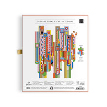 Load image into Gallery viewer, Frank Lloyd Wright Saguaro Cactus &amp; Forms 750 Piece Shaped Foil Puzzle
